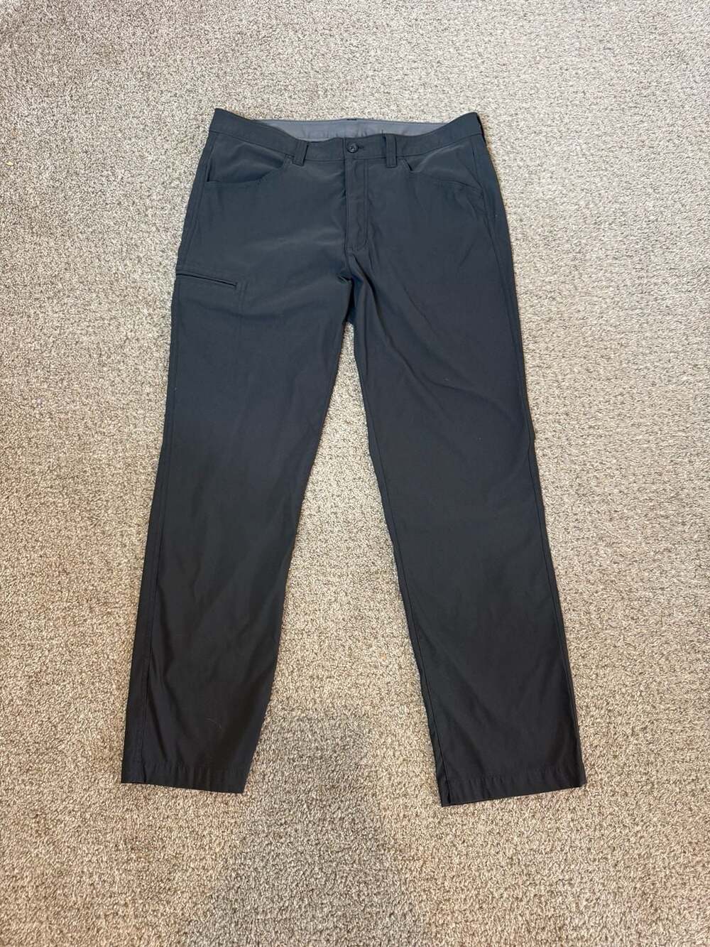 Eddie Bauer Guide Pro Pants Men's 34x30 Grey Stretch Hiking Tech Pants